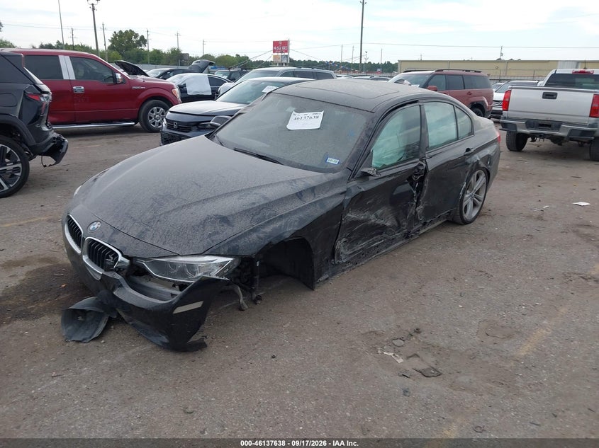 Vin: wba3a9c52ef478377, lot: 46637372, bmw 335i 20142