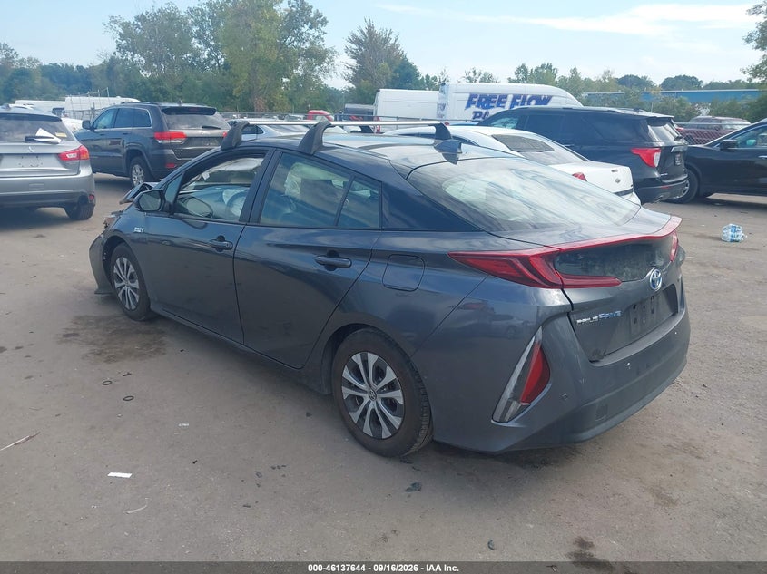Vin: jtdkamfp1n3226216, lot: 46637378, toyota prius prime limited 20223