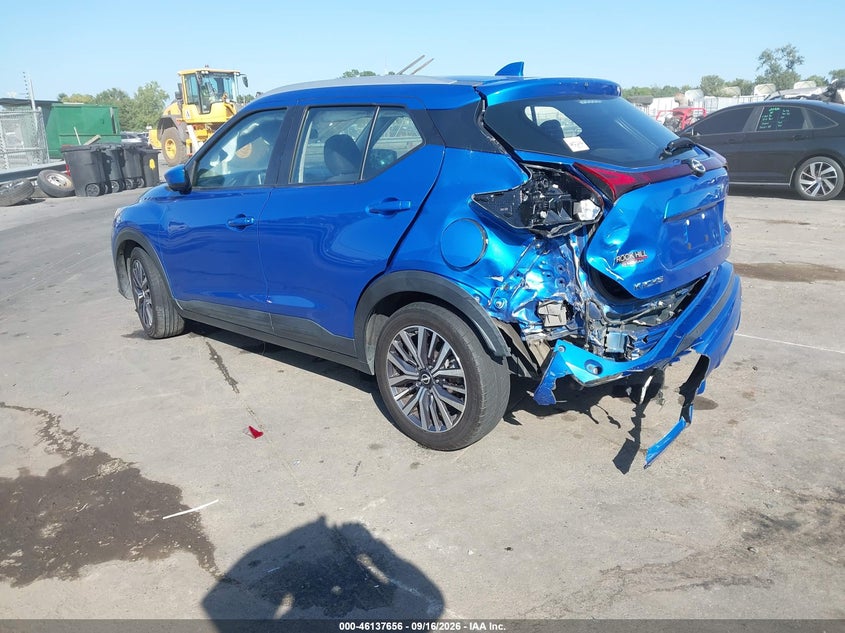 Vin: 3n1cp5cv5nl489084, lot: 46637390, nissan kicks sv xtronic cvt 20223
