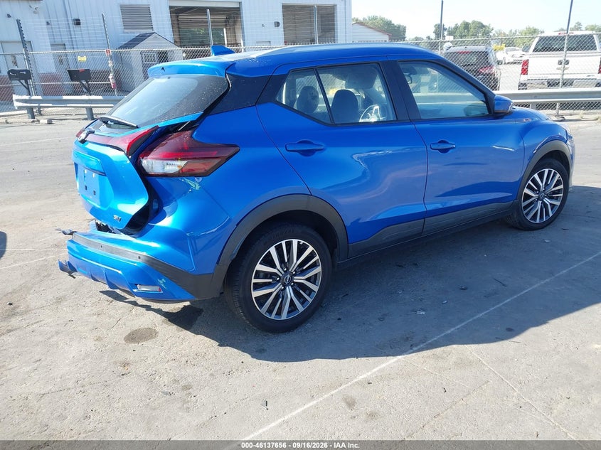 Vin: 3n1cp5cv5nl489084, lot: 46637390, nissan kicks sv xtronic cvt 20224