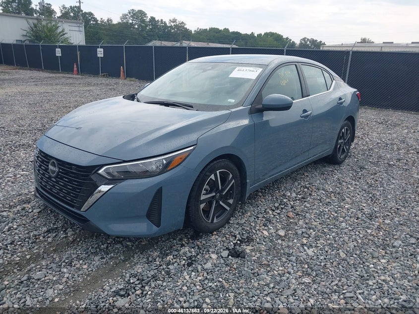 Vin: 3n1ab8cv4sy282871, lot: 46637396, nissan sentra sv 20252