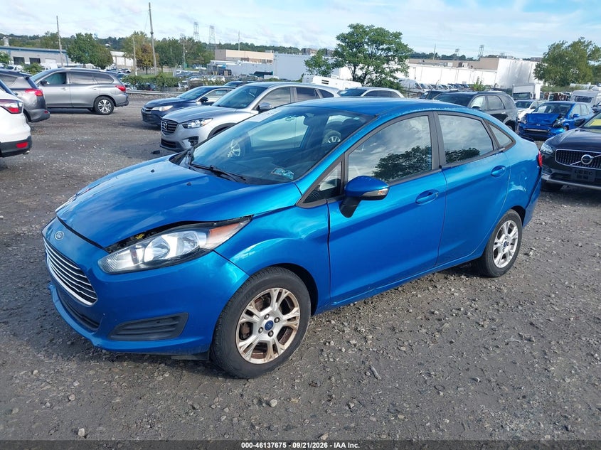 2014 Ford Fiesta Se, Удар сзади, IAAI, VIN 3FADP4BJ9EM165288 — фото 2