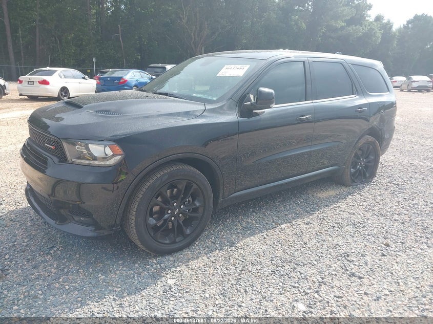 Vin: 1c4sdjct7lc205553, lot: 46637415, dodge durango r/t awd 20202