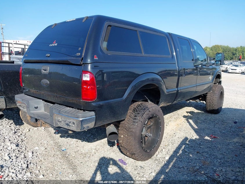 Vin: 1ft7w2bt6bec60540, lot: 46637420, ford f-250 lariat 20114