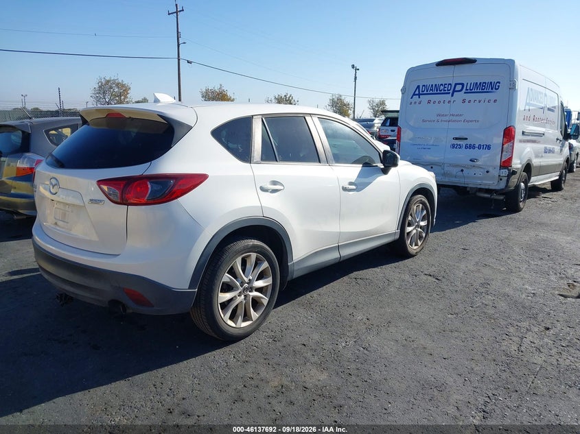 Vin: jm3ke4de1d0120507, lot: 46637426, mazda cx-5 grand touring 20134