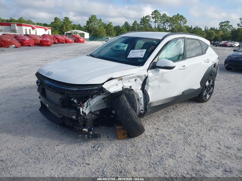 Vin: km8hb3ab7su331163, lot: 46637439, hyundai kona sel 20252