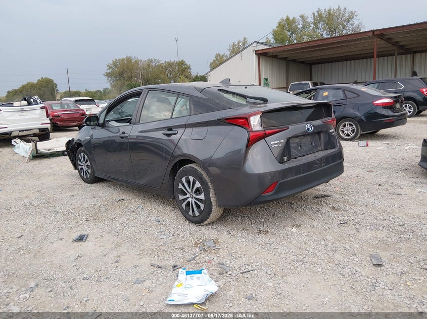 Vin: jtdl9rfu5k3009098, lot: 46637441, toyota prius xle 20193