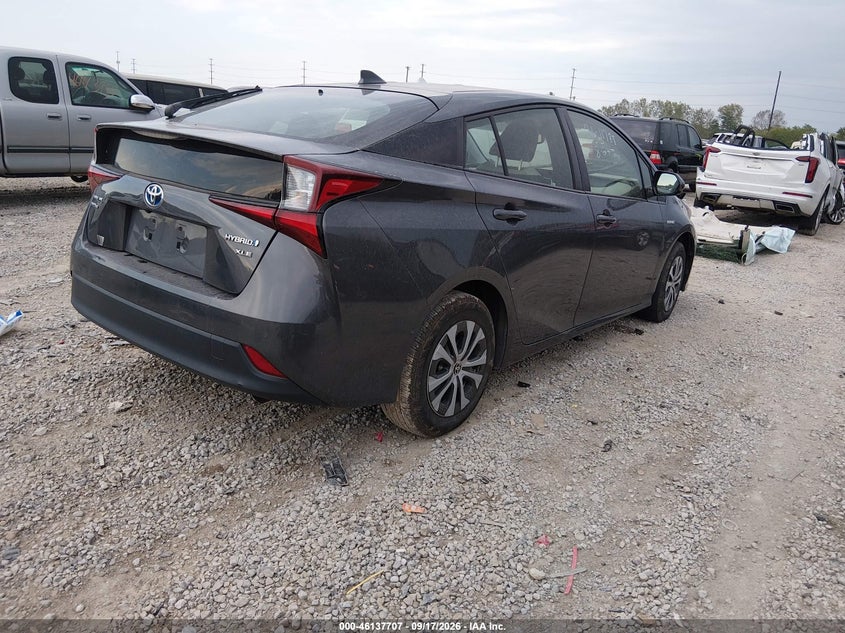 Vin: jtdl9rfu5k3009098, lot: 46637441, toyota prius xle 20194