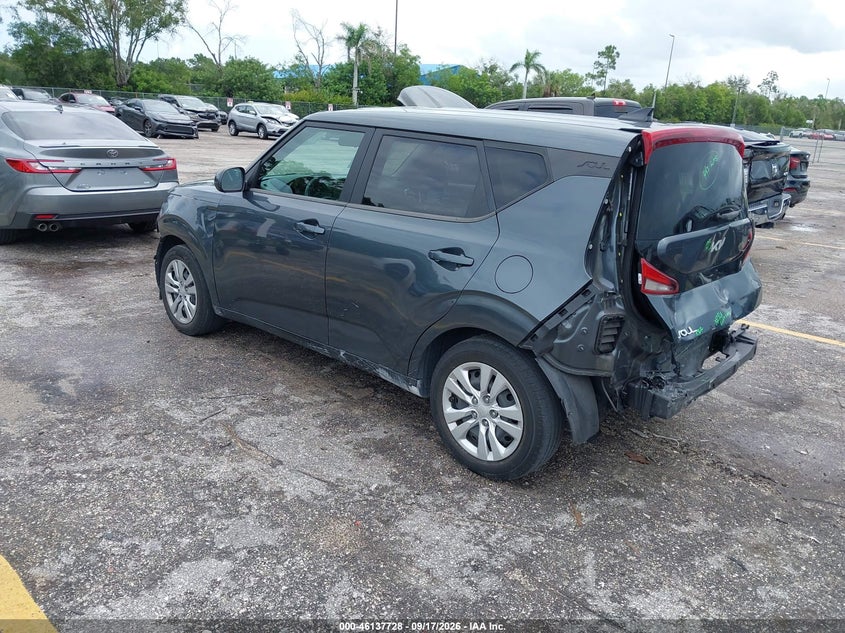 Vin: kndj23au6n7836895, lot: 46637462, kia soul lx 20223