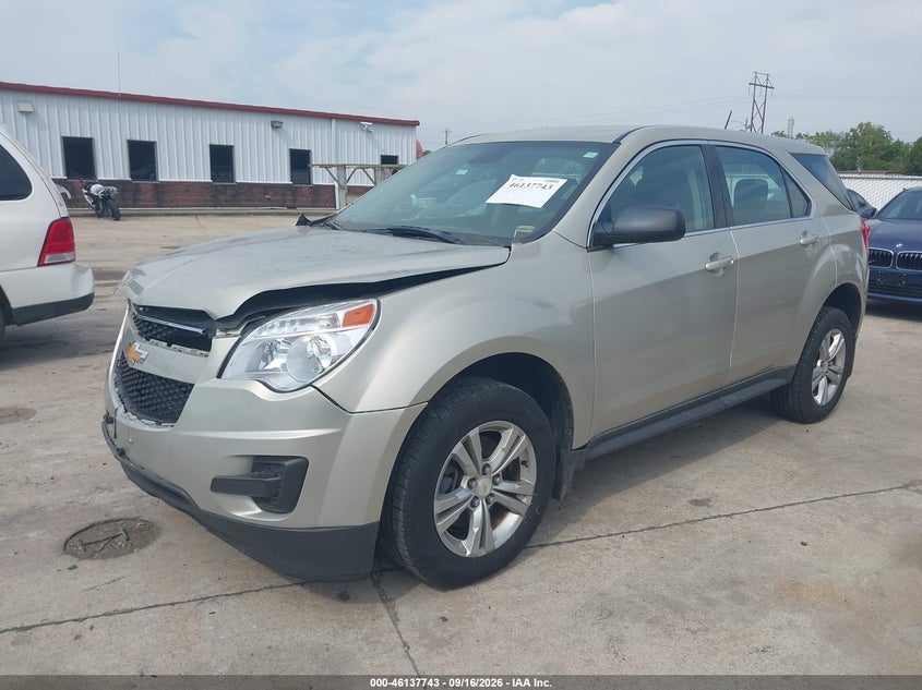 2015 Chevrolet Equinox, Звичайний знос, IAAI, VIN 1GNALAEK8FZ115789 — фото 2