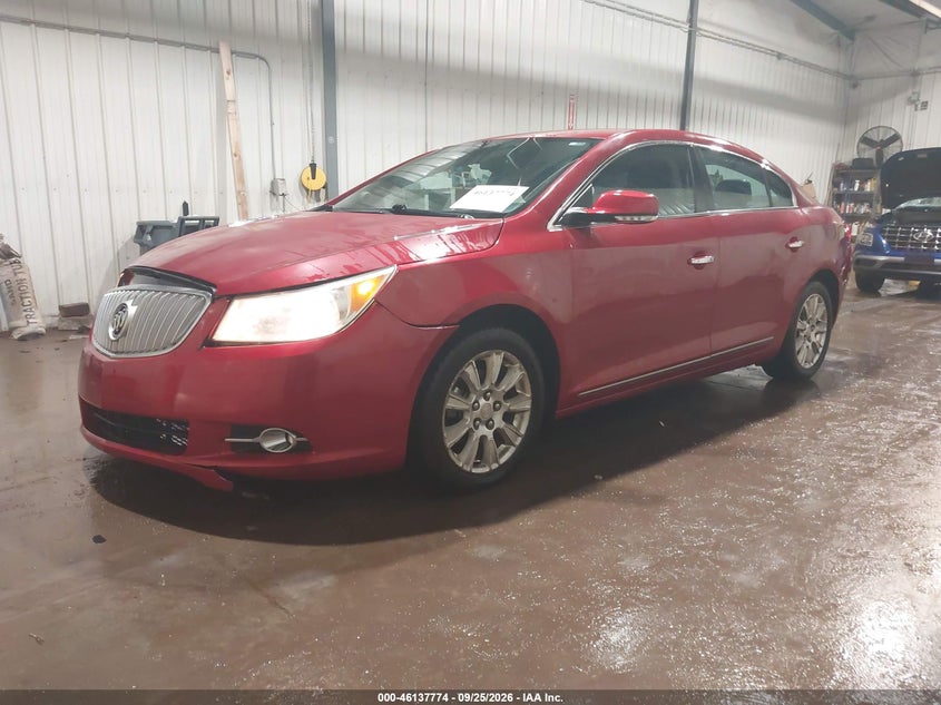 2013 Buick LaCrosse, Удар спереду, IAAI, VIN 1G4GC5ER7DF196303 — фото 2