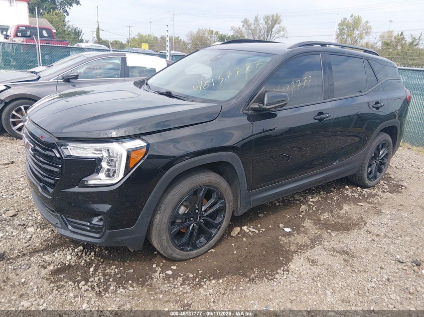 Vin: 3gkalvev9nl263700, lot: 46637512, gmc terrain awd slt 20222