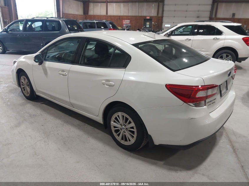 Vin: 4s3gkab61h3623993, lot: 46637552, subaru impreza 2.0i premium 20173