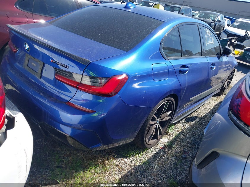BMW M340I 2020 VIN WBA5U7C01LFH62303