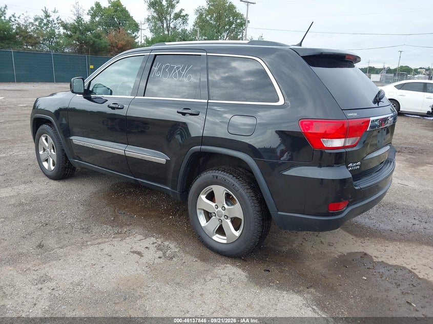 Vin: 1c4rjfag7cc249028, lot: 46637580, jeep grand cherokee laredo 20123