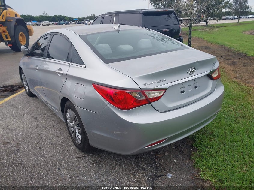 Vin: 5npeb4acxch449158, lot: 46637596, hyundai sonata gls 20123
