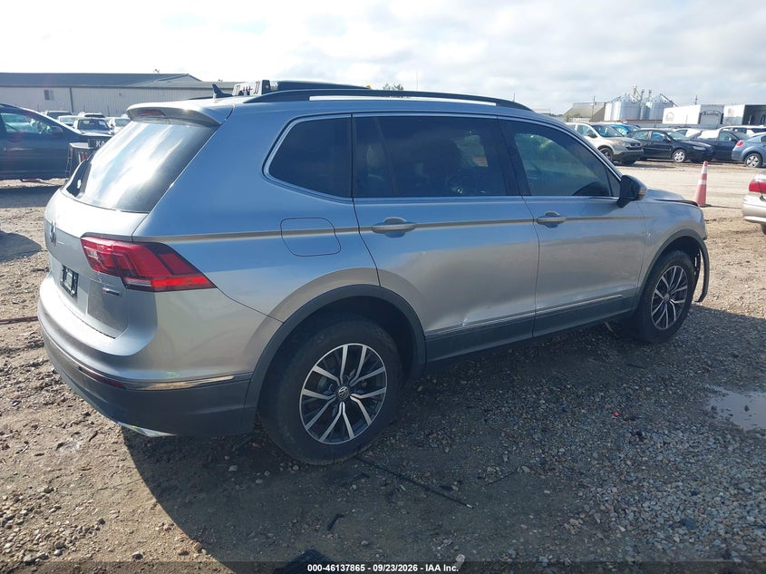 Vin: 3vv2b7ax5lm055215, lot: 46637599, volkswagen tiguan 2.0t se/2.0t se r-line black/2.0t sel 20204