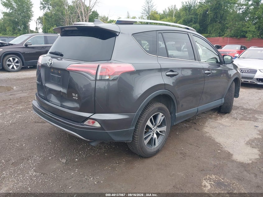 Vin: jtmrfrev4jj228111, lot: 46637601, toyota rav4 xle 20184