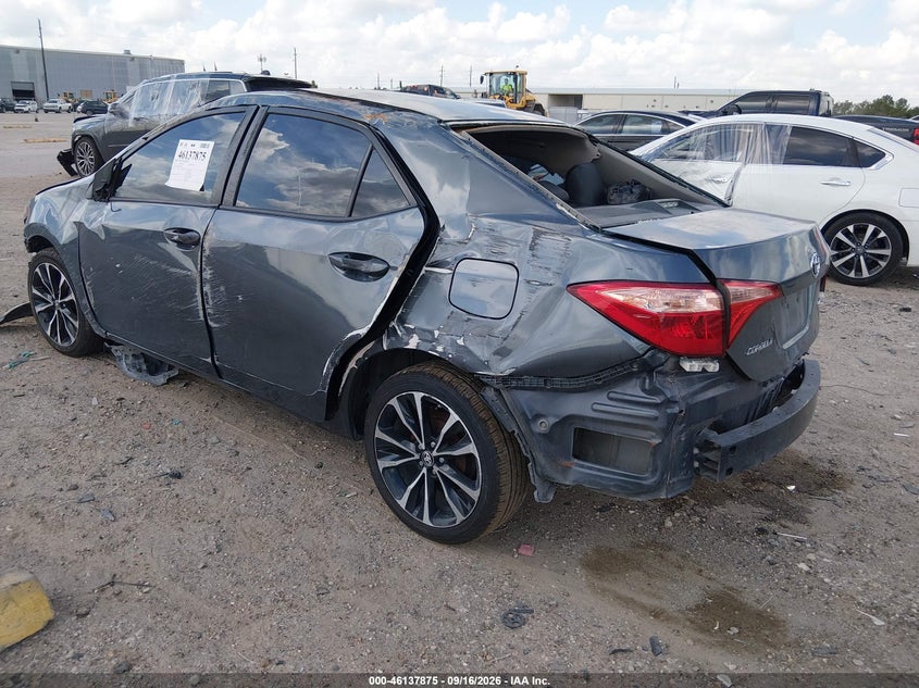 Vin: 5yfburhe8hp659835, lot: 46637609, toyota corolla le 20173