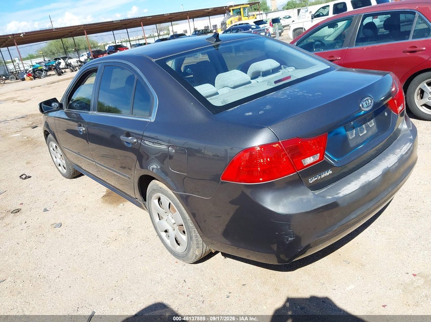 Vin: knagg4a81a5428554, lot: 46637623, kia optima lx 20103