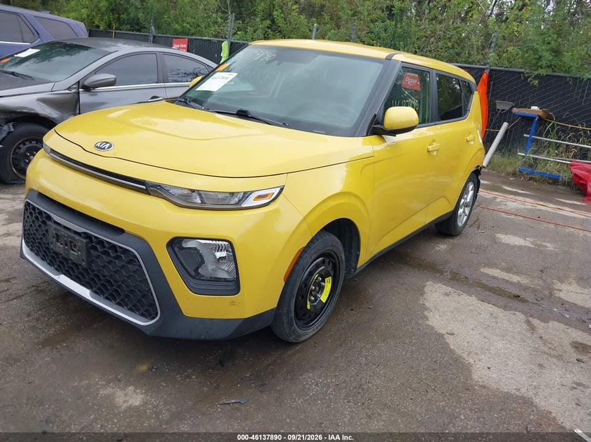 Vin: kndj23au6l7118504, lot: 46637624, kia soul s 20202
