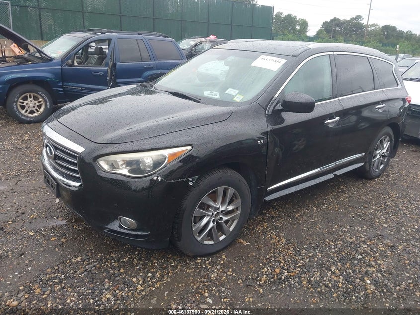 Vin: 5n1al0mmxfc520850, lot: 46637634, infiniti qx60 20152