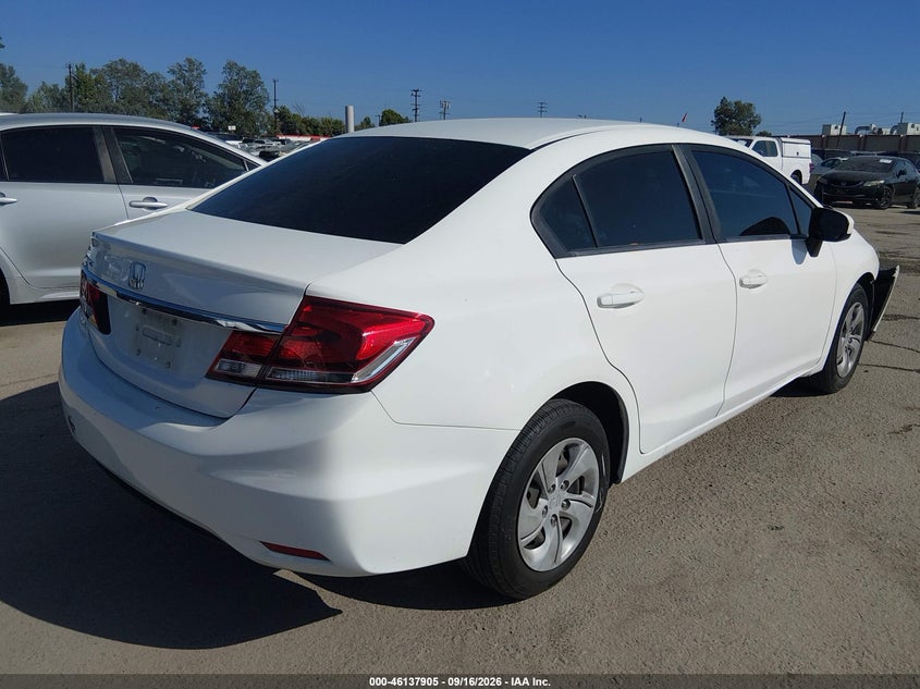 Vin: 2hgfb2f54fh540105, lot: 46637639, honda civic lx 20154