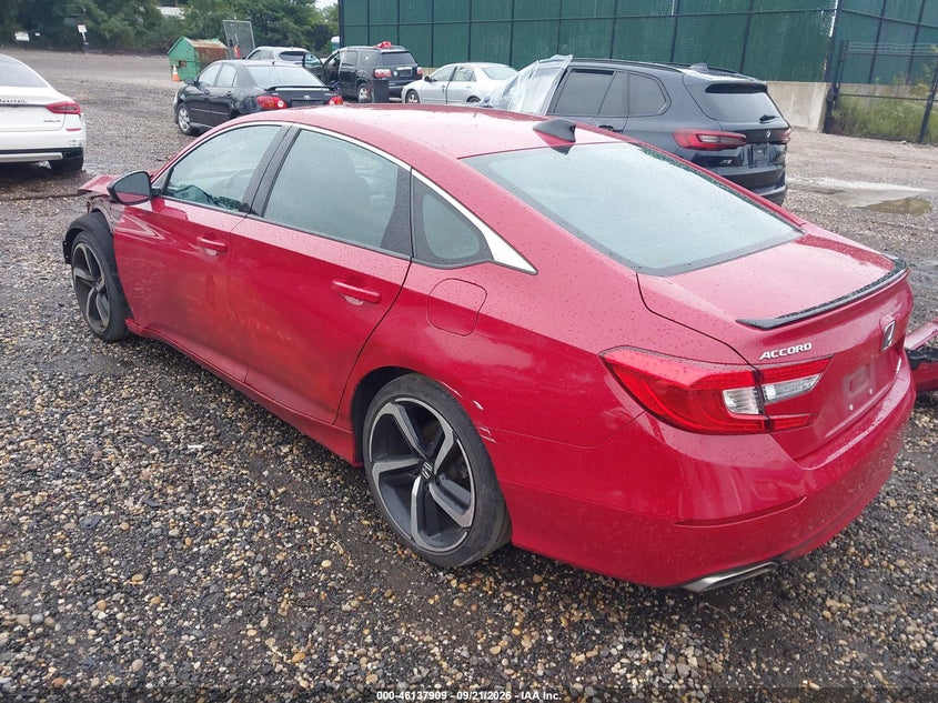 Vin: 1hgcv1f35ma063344, lot: 46637643, honda accord sport 20213