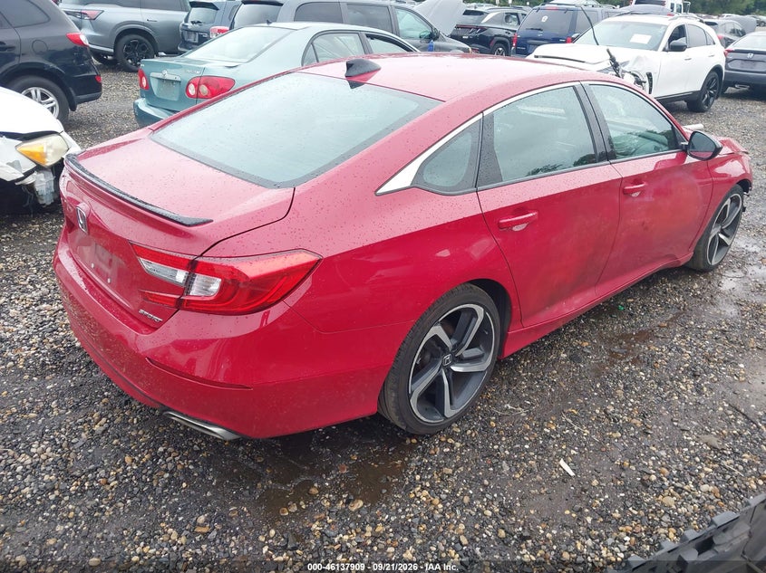 Vin: 1hgcv1f35ma063344, lot: 46637643, honda accord sport 20214
