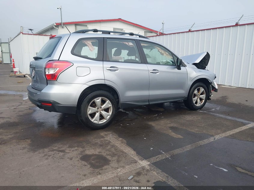 Vin: jf2sjabc7fh842283, lot: 46637645, subaru forester 2.5i 20154