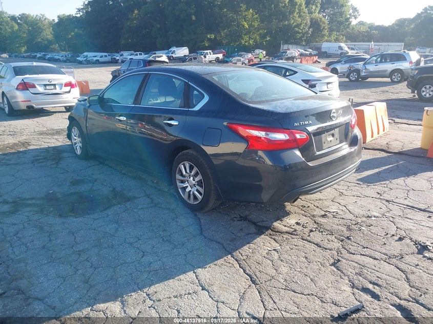 Vin: 1n4al3ap1hc258455, lot: 46637650, nissan altima 2.5 s 20173