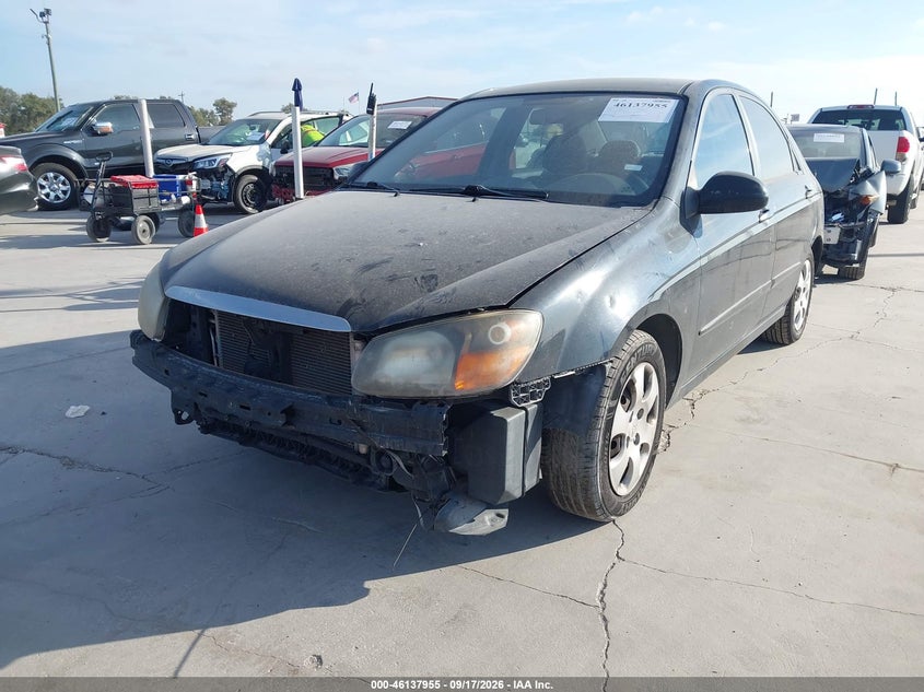KIA SPECTRA 2009 VIN KNAFE221X95619313