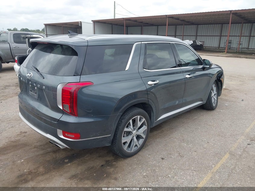 Vin: km8r44he8nu447903, lot: 46637700, hyundai palisade sel 20224