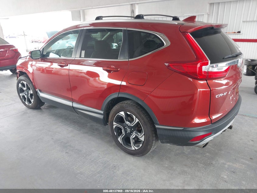Vin: 2hkrw2h95hh620863, lot: 46637703, honda cr-v touring 20173