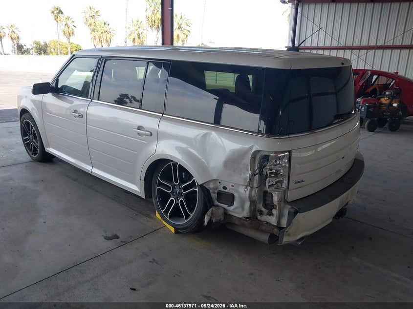 Vin: 2fmgk5c89ebd08504, lot: 46637705, ford flex sel 20143