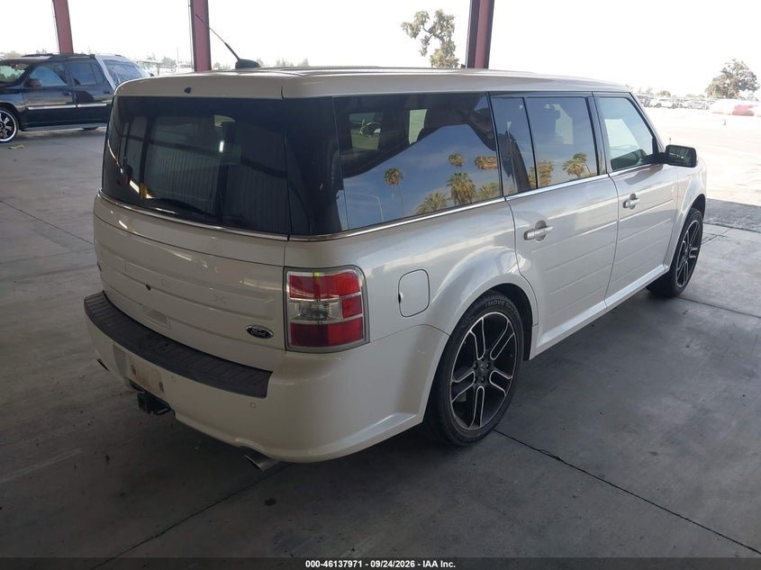 Vin: 2fmgk5c89ebd08504, lot: 46637705, ford flex sel 20144