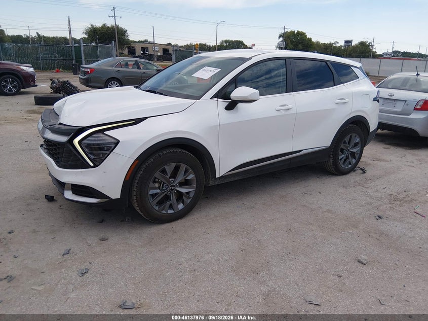 Vin: kndpu3df7r7218640, lot: 46637710, kia sportage lx 20242
