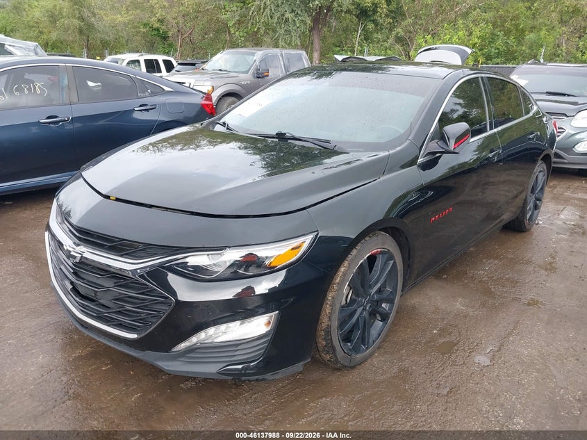 2021 Chevrolet Malibu, Град, IAAI, VIN 1G1ZD5ST4MF083038 — фото 2