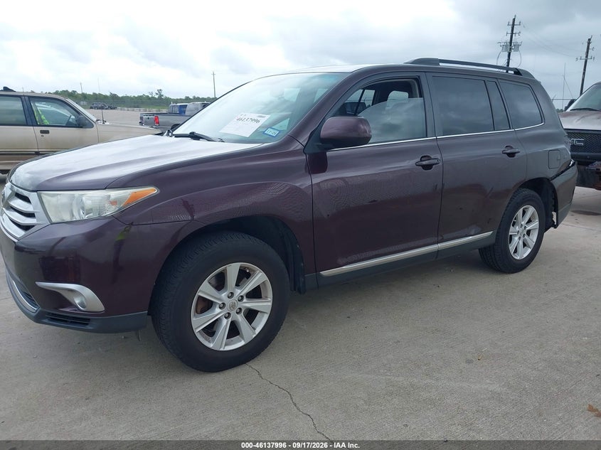 Vin: 5tdzk3eh1bs029749, lot: 46637730, toyota highlander se v6 20112
