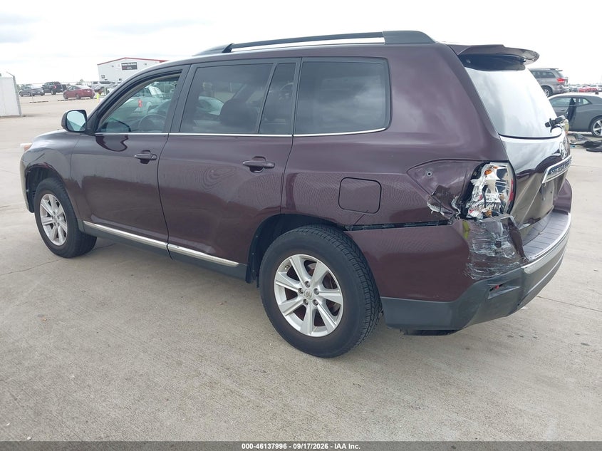 Vin: 5tdzk3eh1bs029749, lot: 46637730, toyota highlander se v6 20113