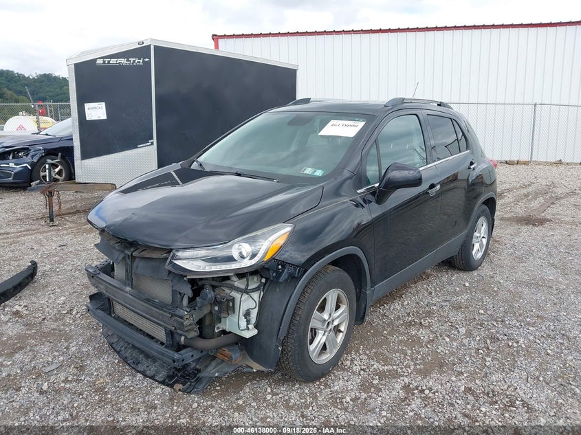 Vin: 3gncjlsb2kl316507, lot: 46637734, chevrolet trax lt 20192