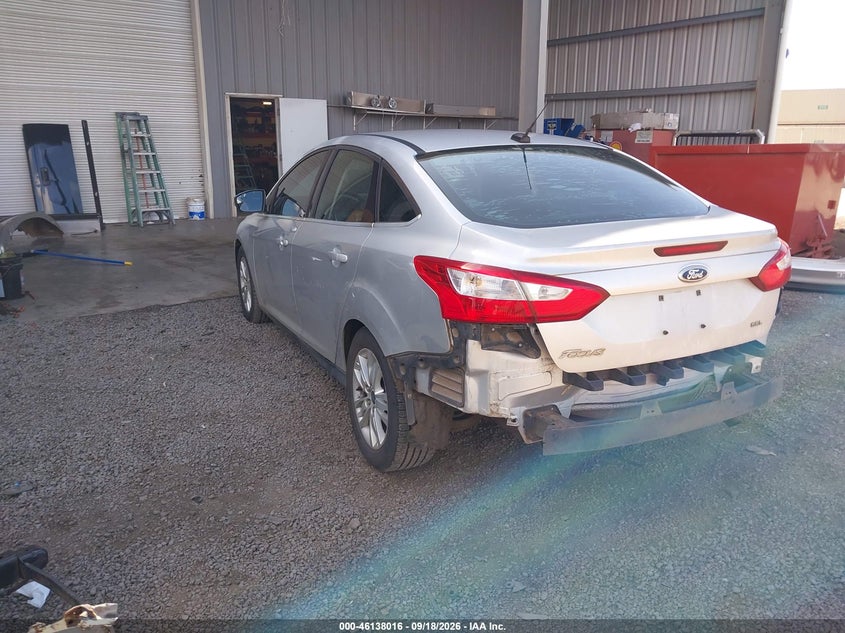 Vin: 1fahp3h23cl454452, lot: 46637751, ford focus sel 20123