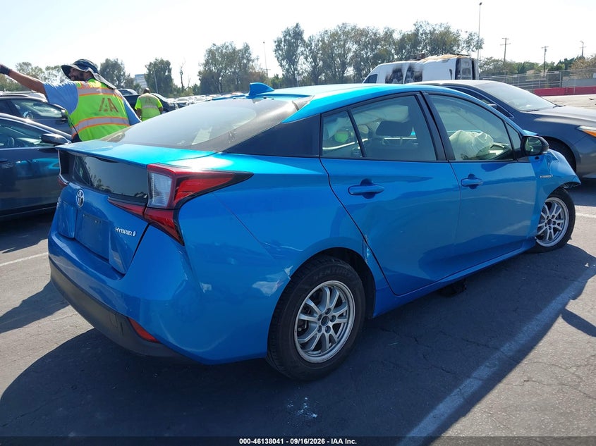 Vin: jtdkamfu3n3171578, lot: 46637775, toyota prius l 20224
