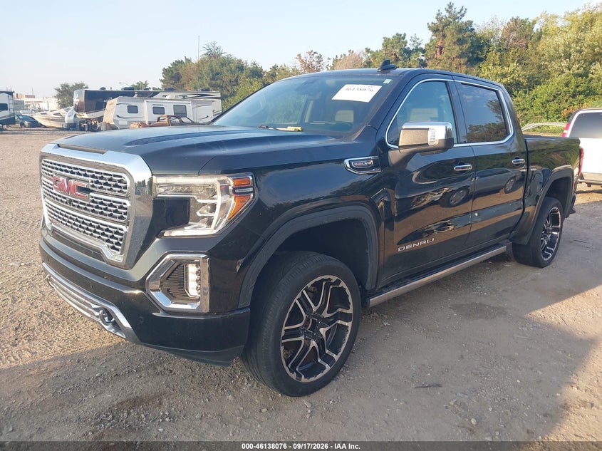 Vin: 1gtu9fel3kz382827, lot: 46637810, gmc sierra 1500 denali 20192