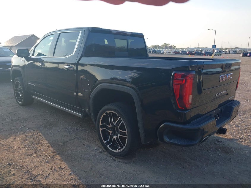 Vin: 1gtu9fel3kz382827, lot: 46637810, gmc sierra 1500 denali 20193