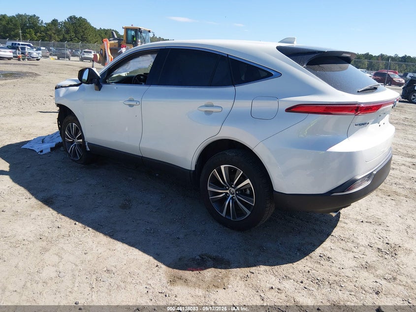 Vin: jteaaaahxnj104973, lot: 46637817, toyota venza le 20223