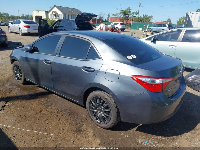 Vin: 2t1burhe4gc696508, lot: 46637832, toyota corolla le 20163