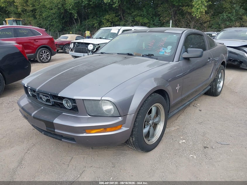 2007 Ford Mustang, Обычный износ, IAAI, VIN 1ZVFT80N075337628 — фото 2