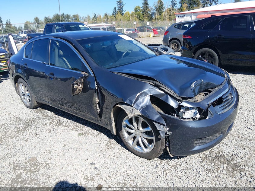 2009 INFINITI G37X