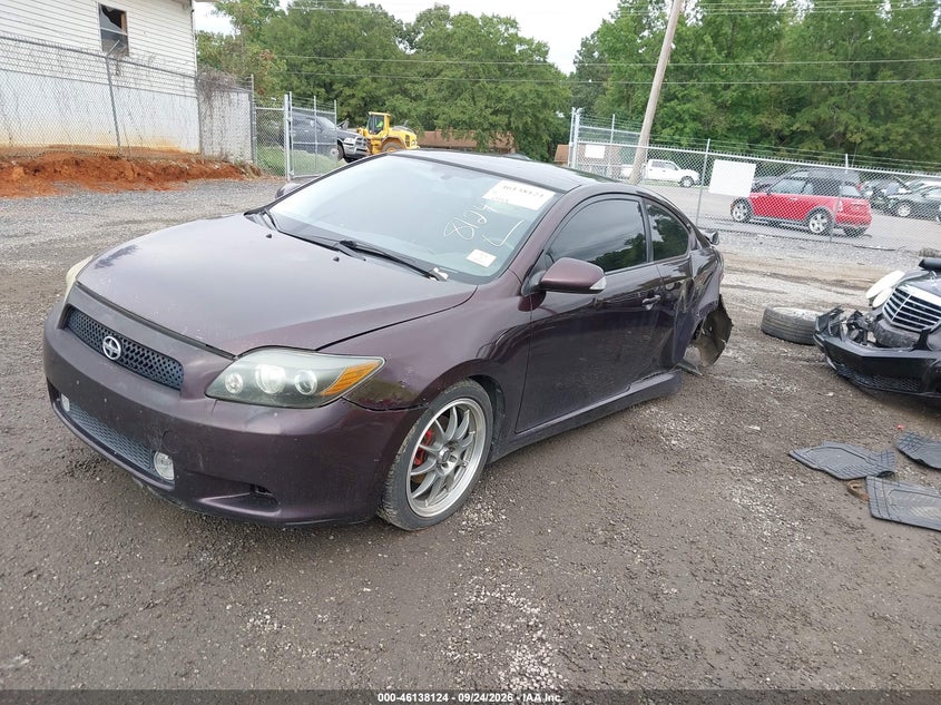 2010 Scion Tc, Left Rear, IAAI, VIN JTKDE3B75A0306572 — photo 2